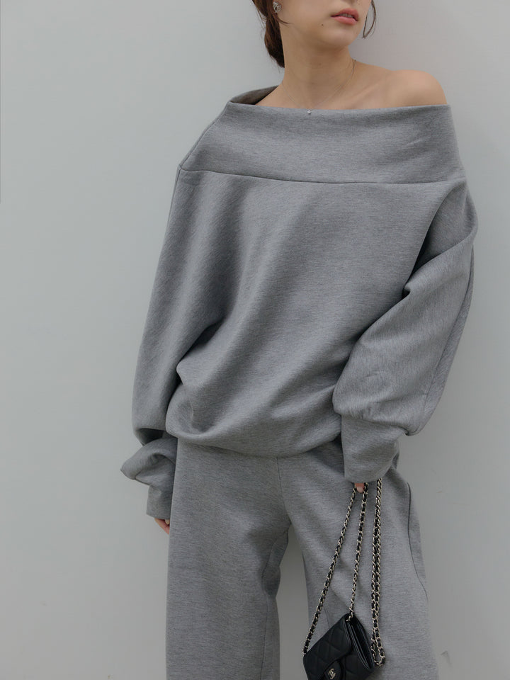 ワンショルダールーズスムーストップス