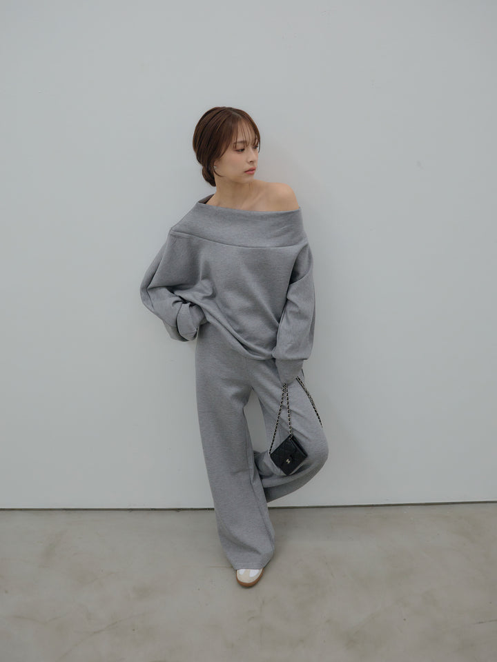 ワンショルダールーズスムーストップス