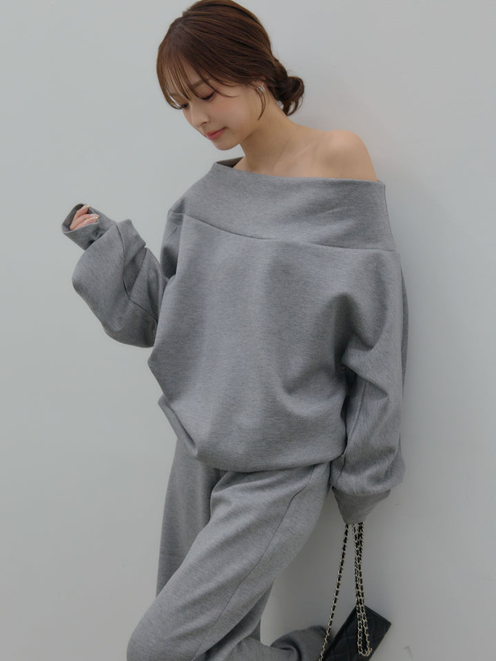 ワンショルダールーズスムーストップス