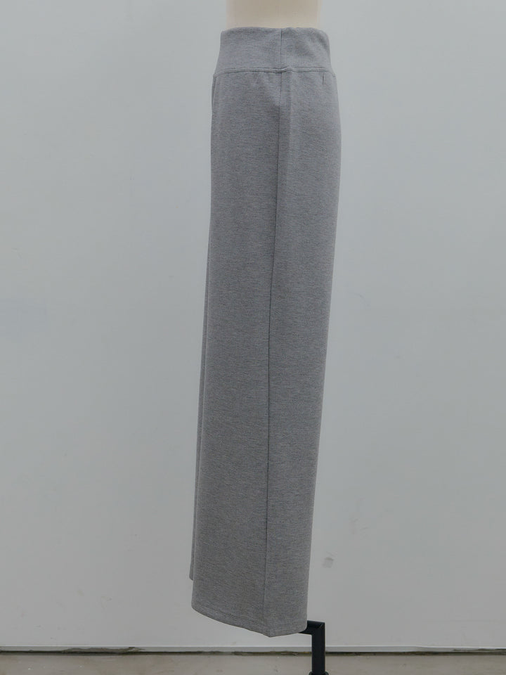 ハイウエストスムースパンツ