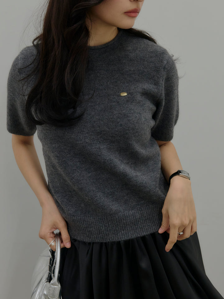 サテンバルーンミニスカート(インパン付き)