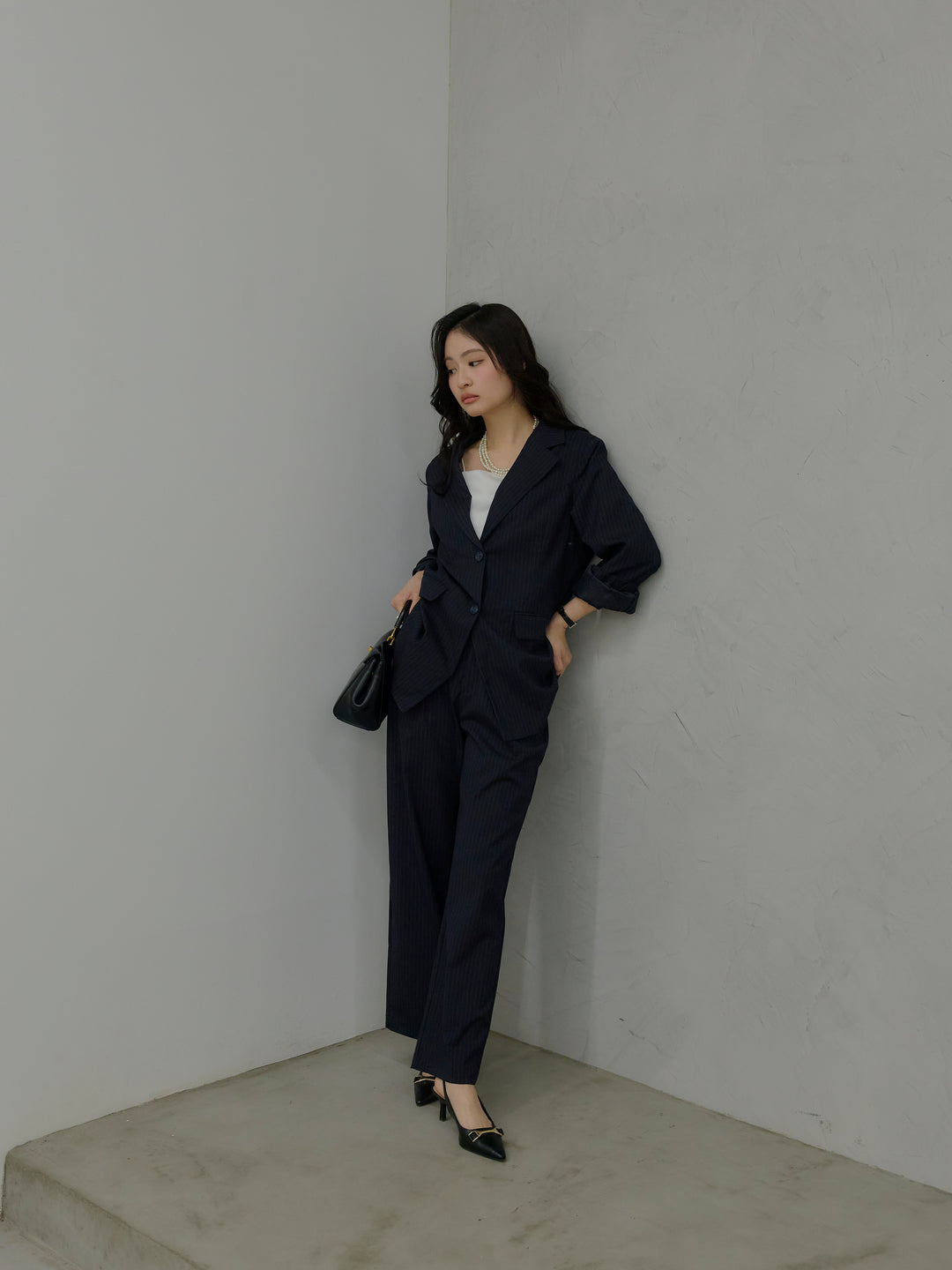 【Essential】Authentic straight pants