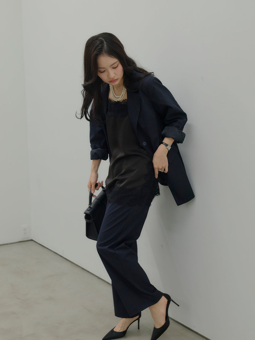 【Essential】Authentic straight pants