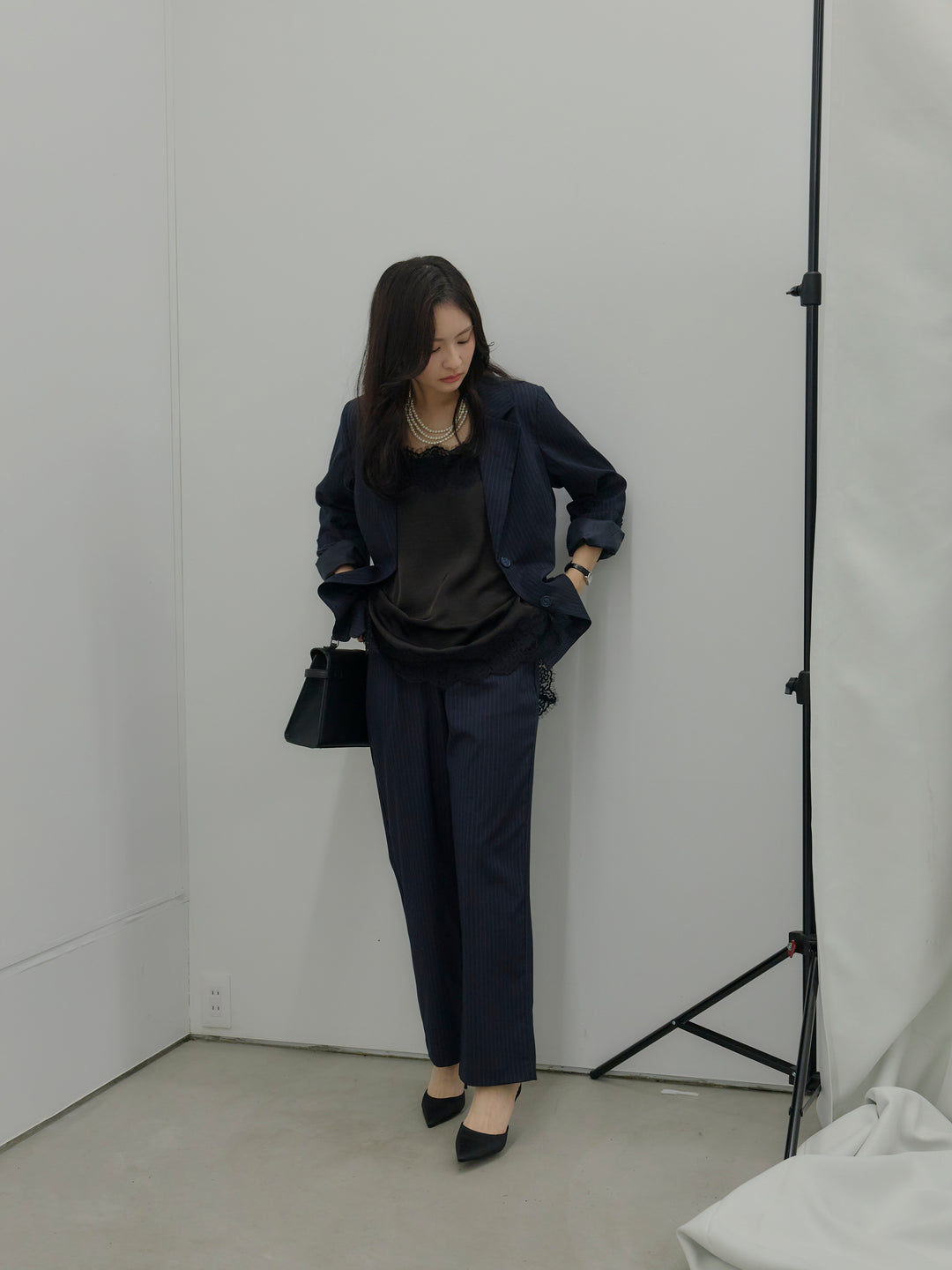 【Essential】Authentic straight pants