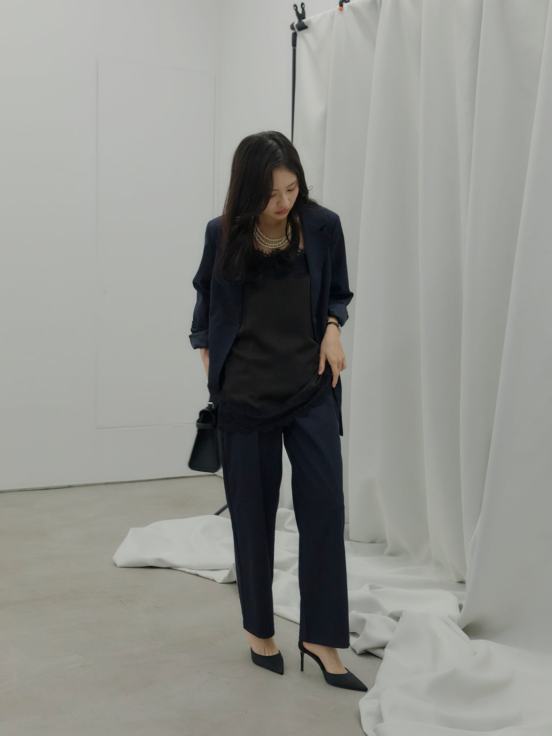 【Essential】Authentic straight pants