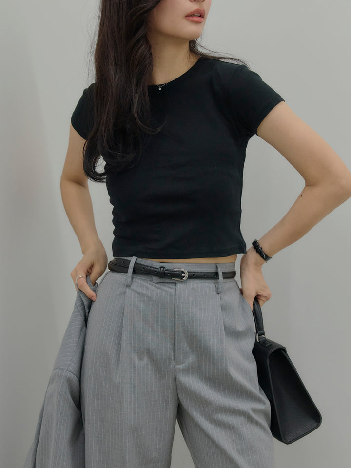 【Essential】Authentic straight pants