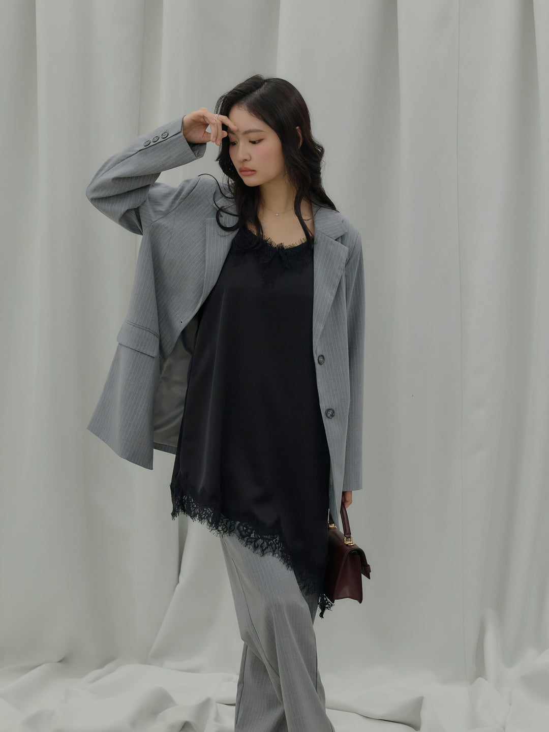 【Essential】Authentic straight pants