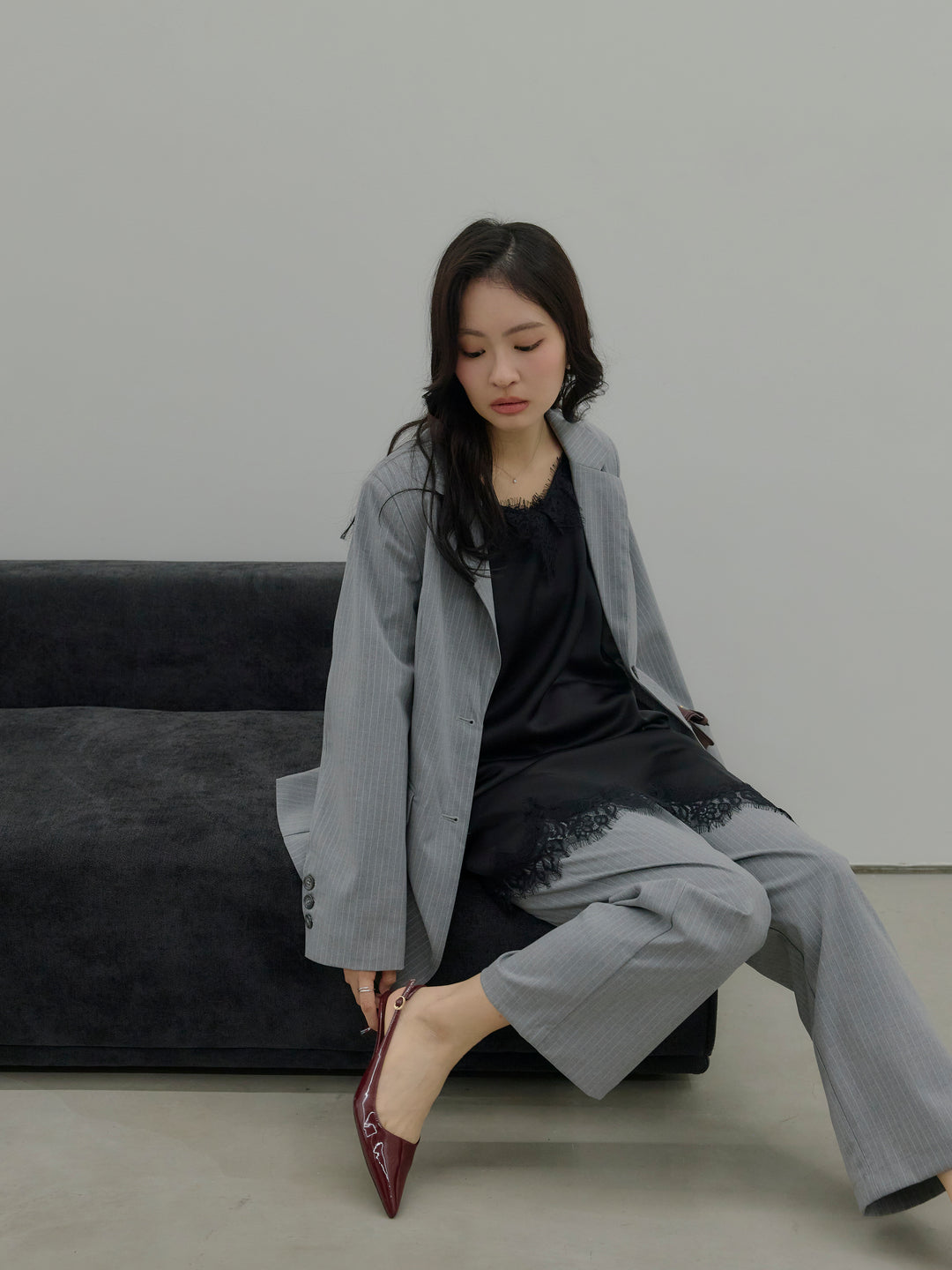 【SET】【Essential】Authentic jacket+【Essential】Authentic straight pants(2set)