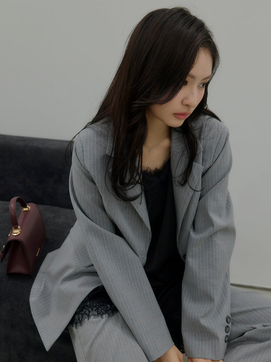 【SET】【Essential】Authentic jacket+【Essential】Authentic straight pants(2set)