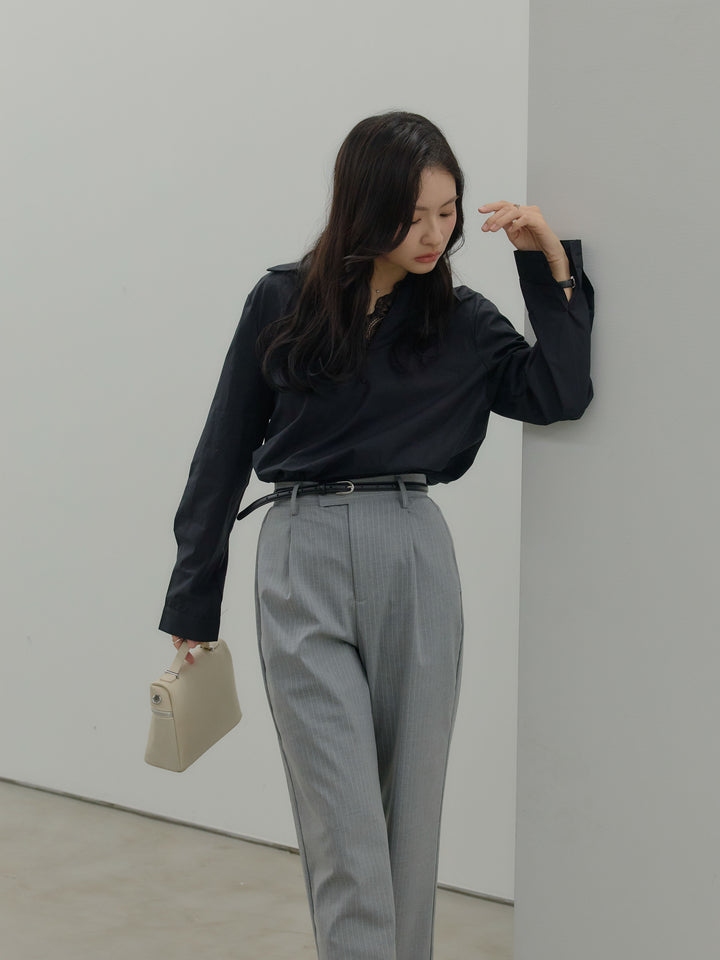 【Essential】Authentic straight pants