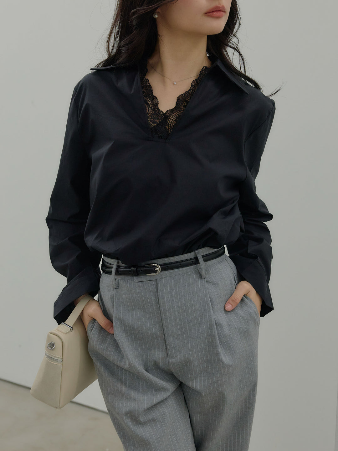 【Essential】Authentic straight pants