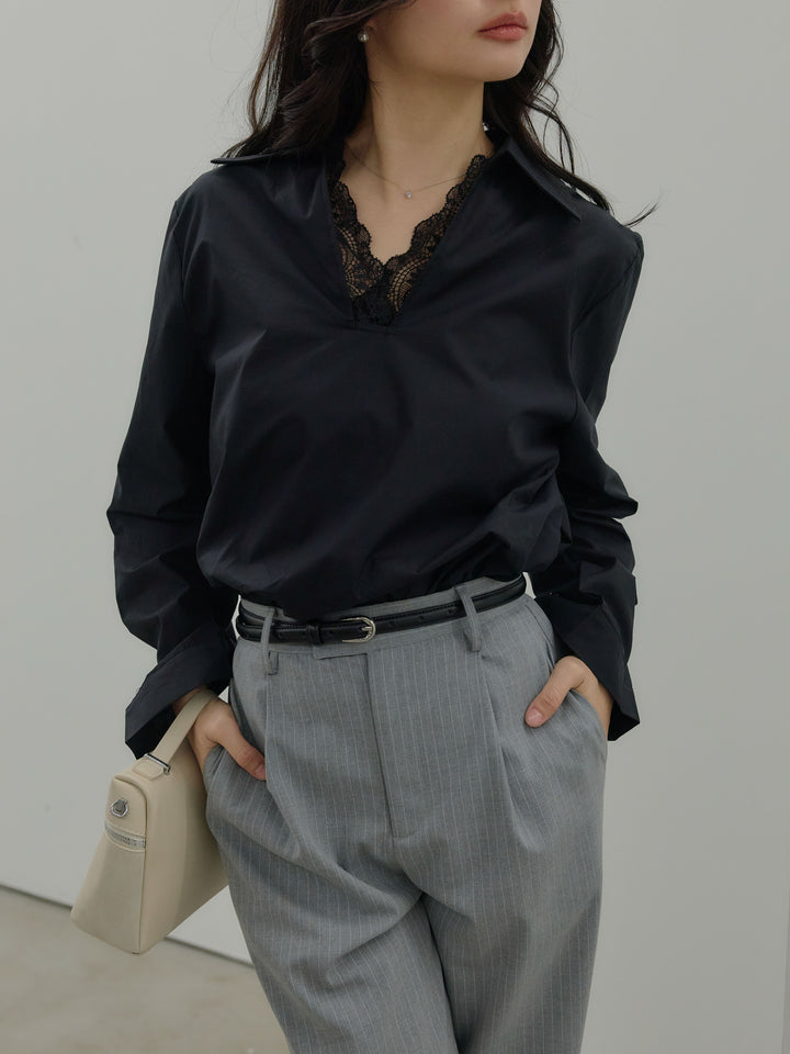 【Essential】Authentic straight pants