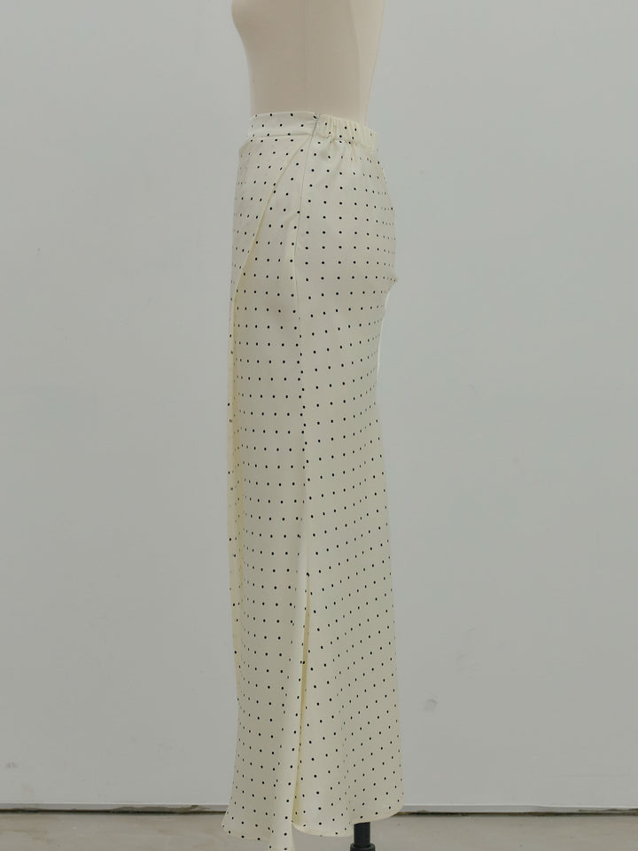 【SET】【Essential】Wrap design satin mermaid skirt+【Essential】Wrap design satin mermaid skirt(2set)