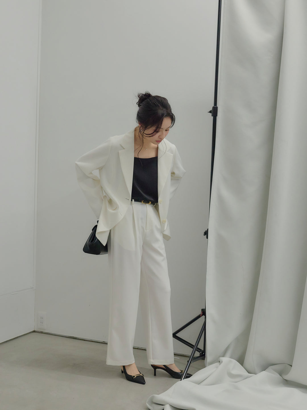 【Essential】Authentic straight pants