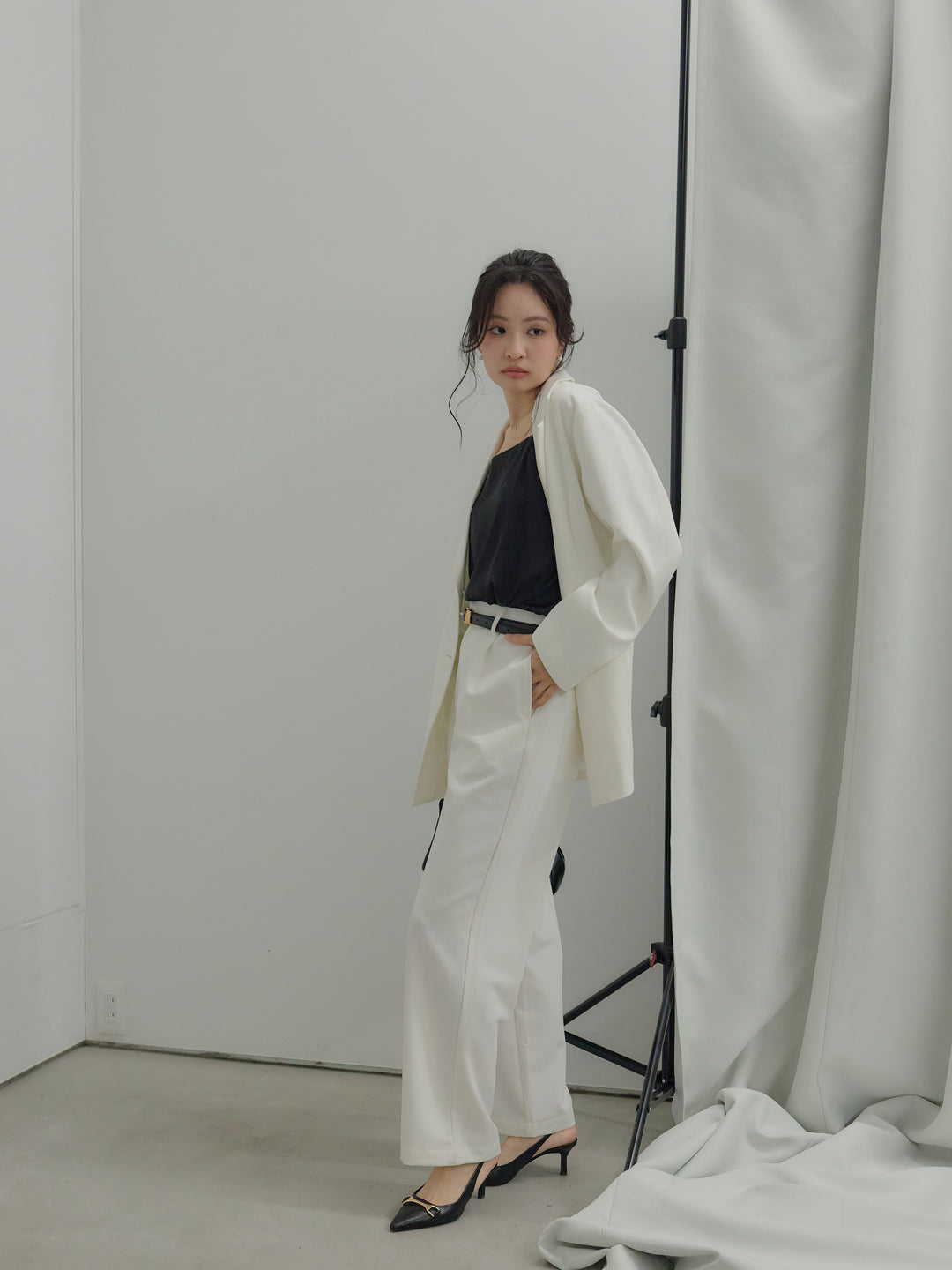 【Essential】Authentic straight pants