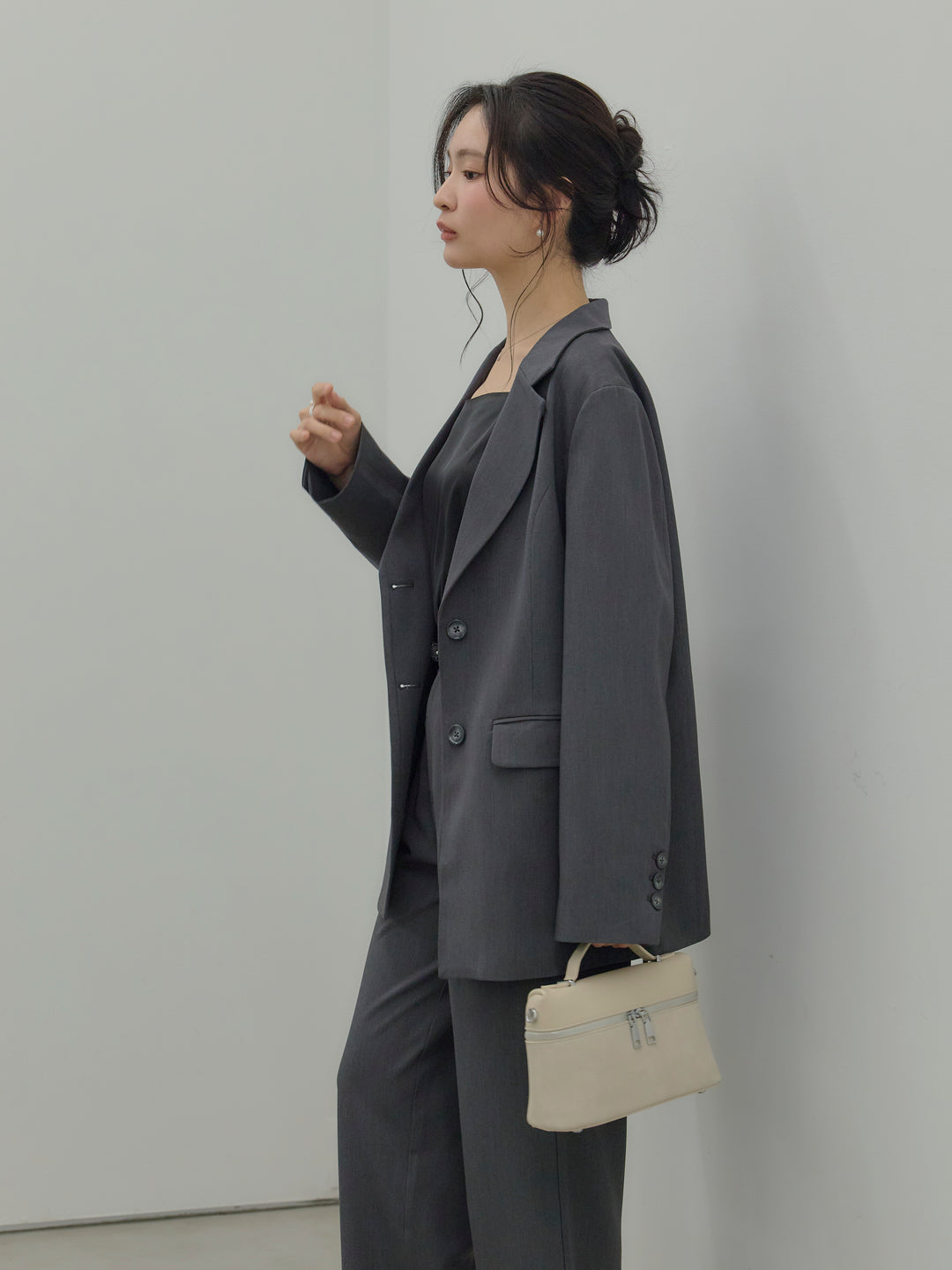 【SET】【Essential】Authentic jacket+【Essential】Authentic straight pants(2set)