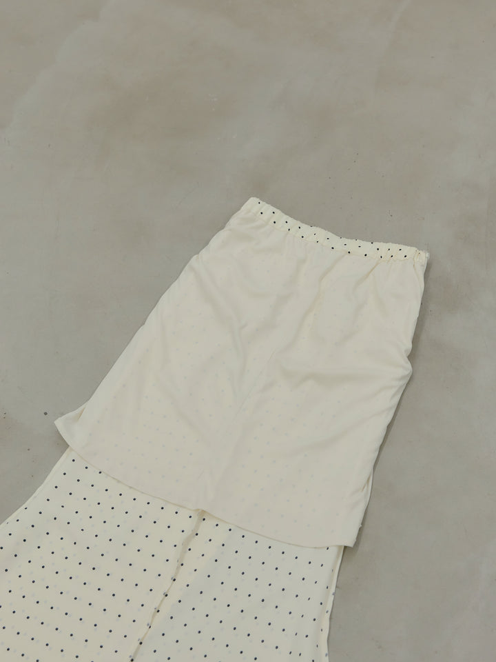 【Essential】Wrap design satin mermaid skirt