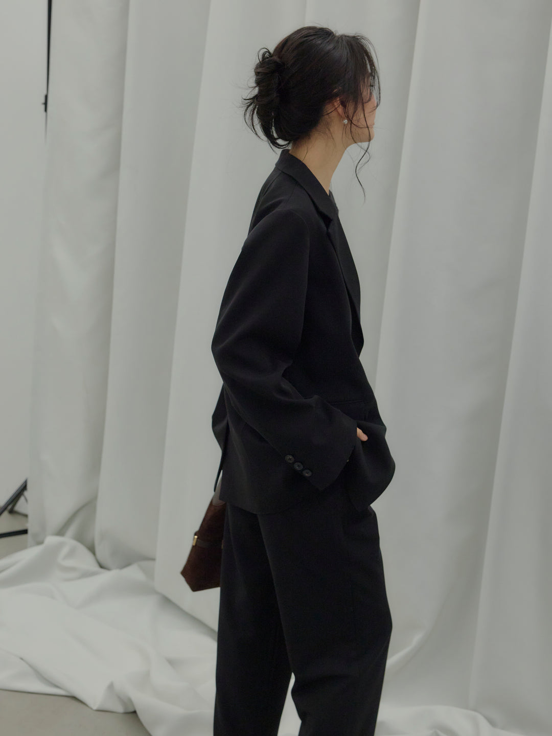 【Essential】Authentic straight pants