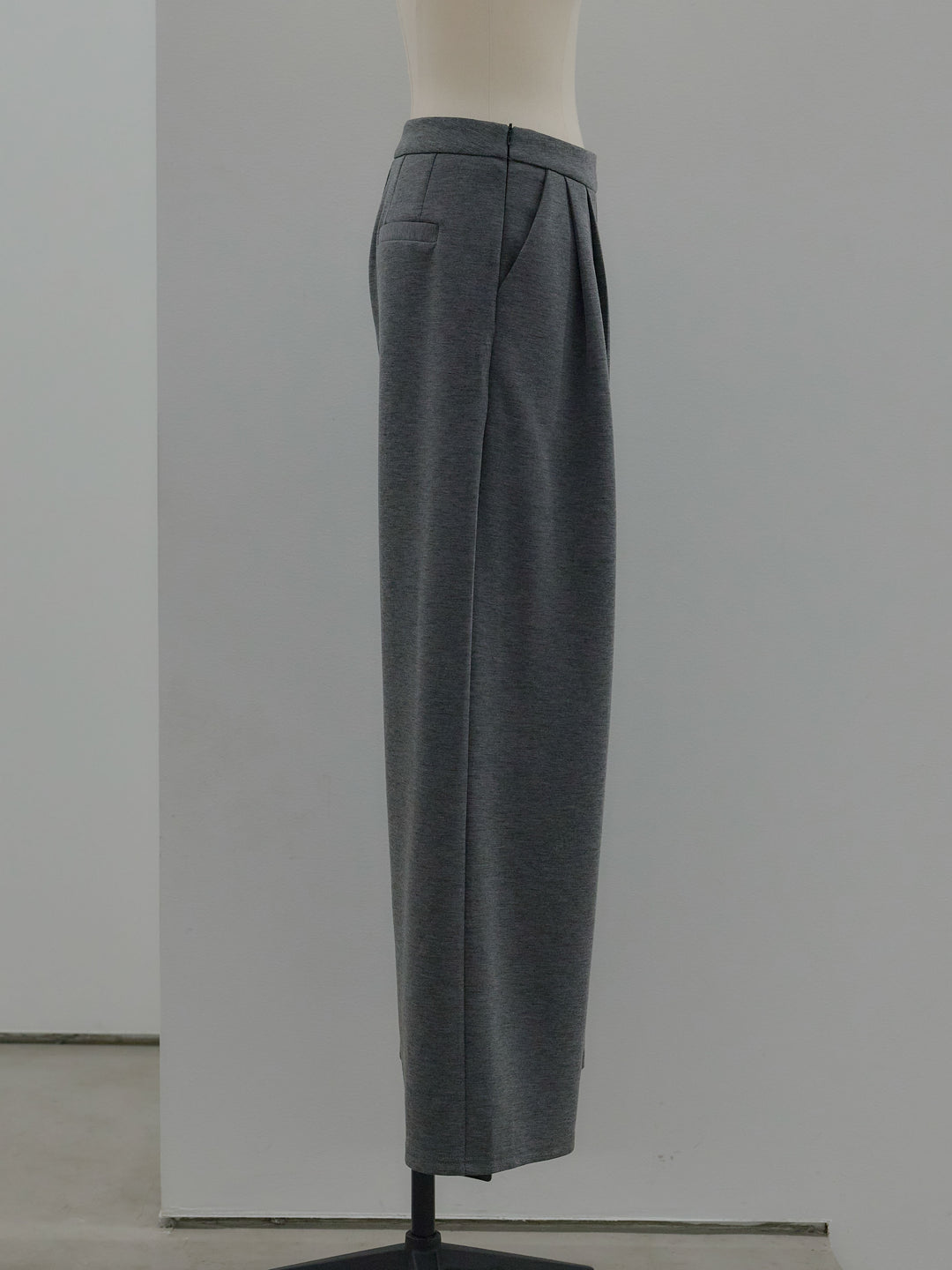 ワンショルダーウエストシェイプポンチトップス&パンツSET UP