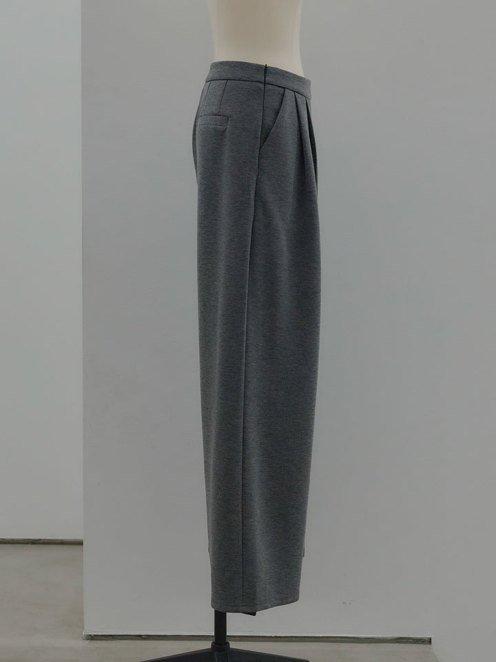 ワンショルダーウエストシェイプポンチトップス&パンツSET UP