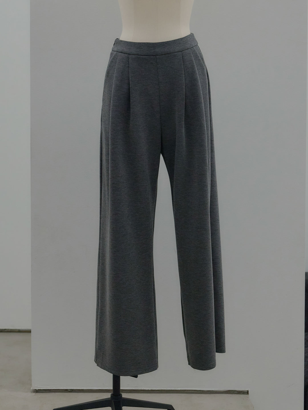 ワンショルダーウエストシェイプポンチトップス&パンツSET UP