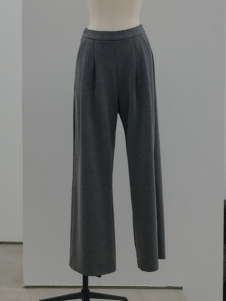 ワンショルダーウエストシェイプポンチトップス&パンツSET UP
