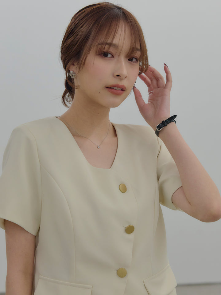 美ラインストレッチフレアデニム