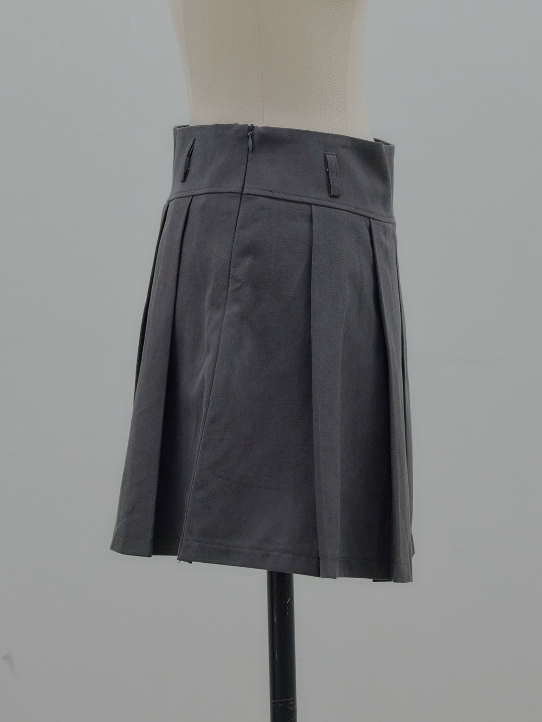 プリーツミニスカート(ベルト/インパン付き)