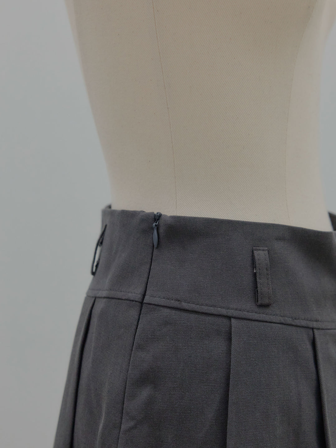 プリーツミニスカート(ベルト/インパン付き)