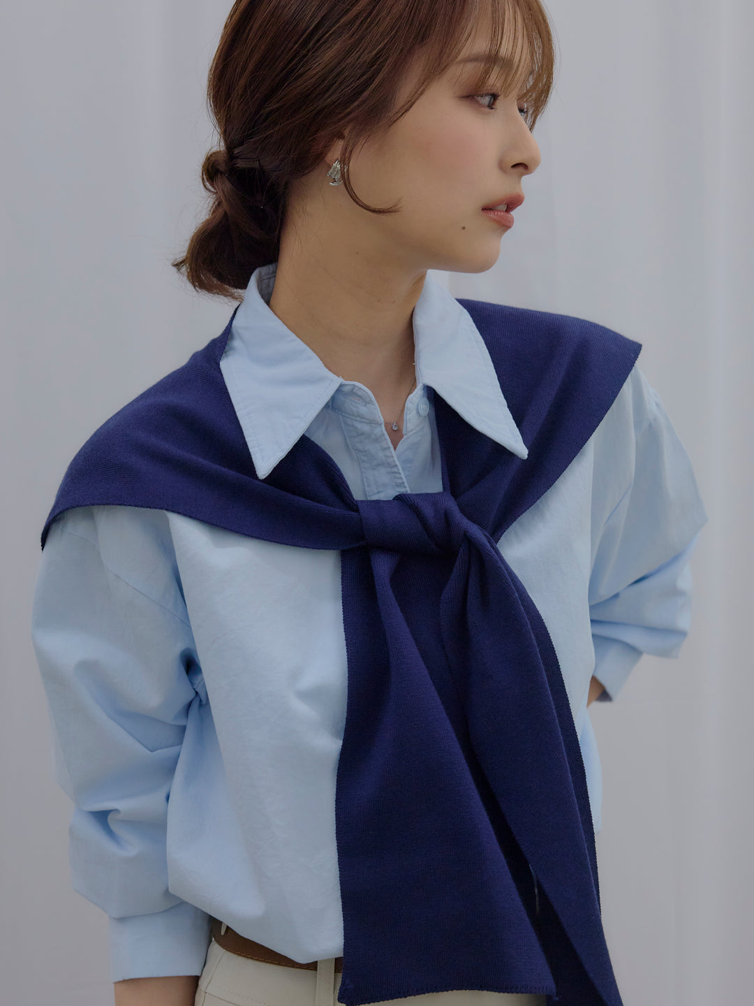 プリーツミニスカート(ベルト/インパン付き)