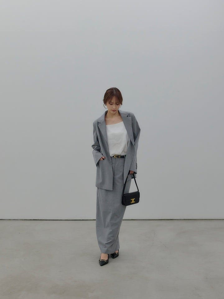 【SET】【Essential】Authentic jacket+【Essential】Authentic pencil skrt(2set)