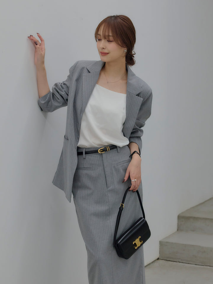 【SET】【Essential】Authentic jacket+【Essential】Authentic pencil skrt(2set)