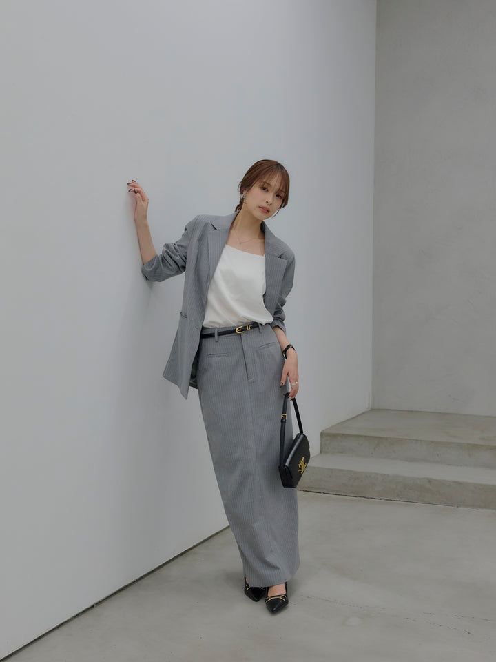 【SET】【Essential】Authentic jacket+【Essential】Authentic pencil skrt(2set)