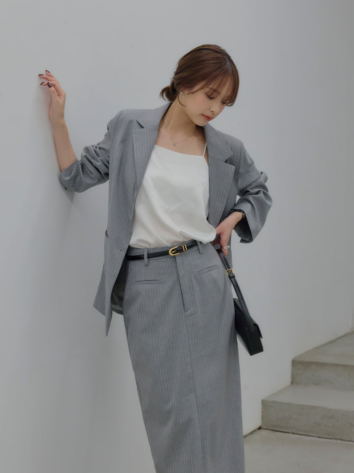 【SET】【Essential】Authentic jacket+【Essential】Authentic pencil skrt(2set)