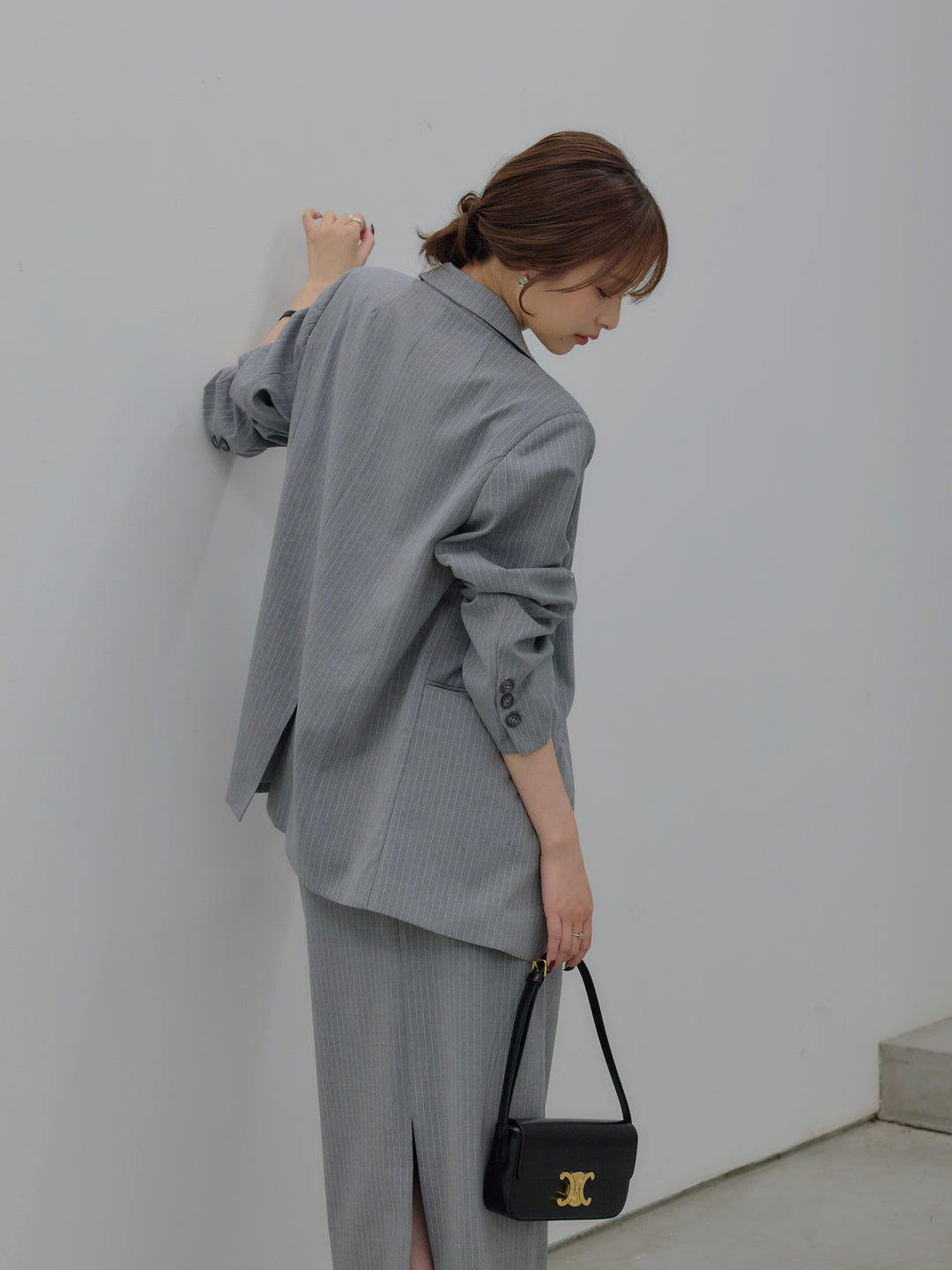 【SET】【Essential】Authentic jacket+【Essential】Authentic pencil skrt(2set)