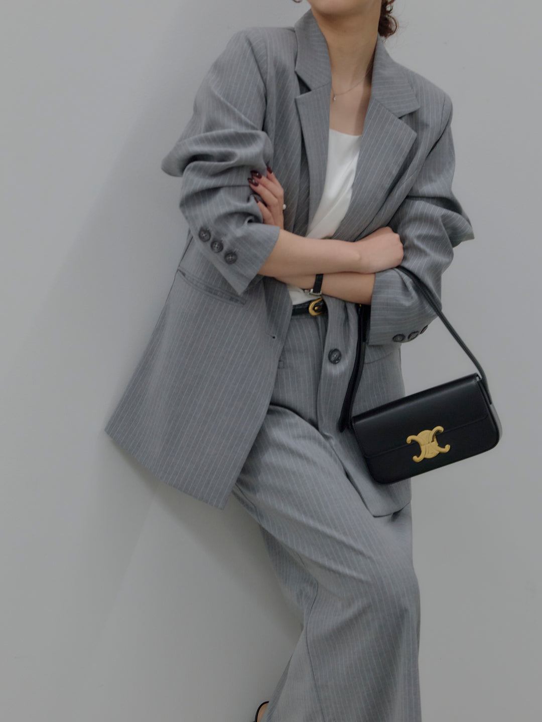 【SET】【Essential】Authentic jacket+【Essential】Authentic pencil skrt(2set)