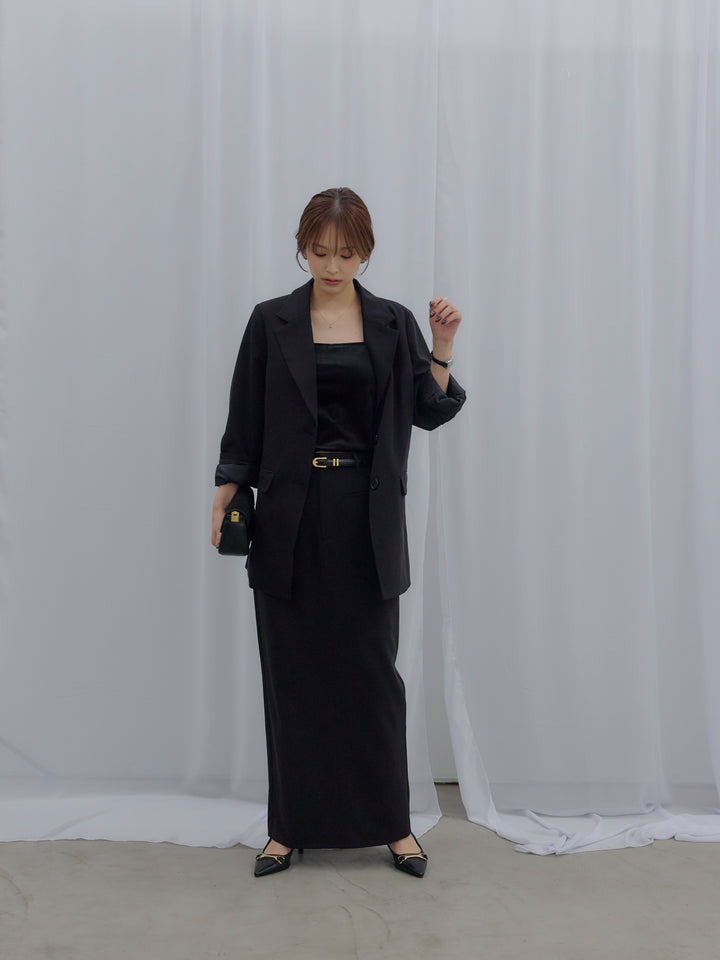 【SET】【Essential】Authentic jacket+【Essential】Authentic pencil skrt(2set)