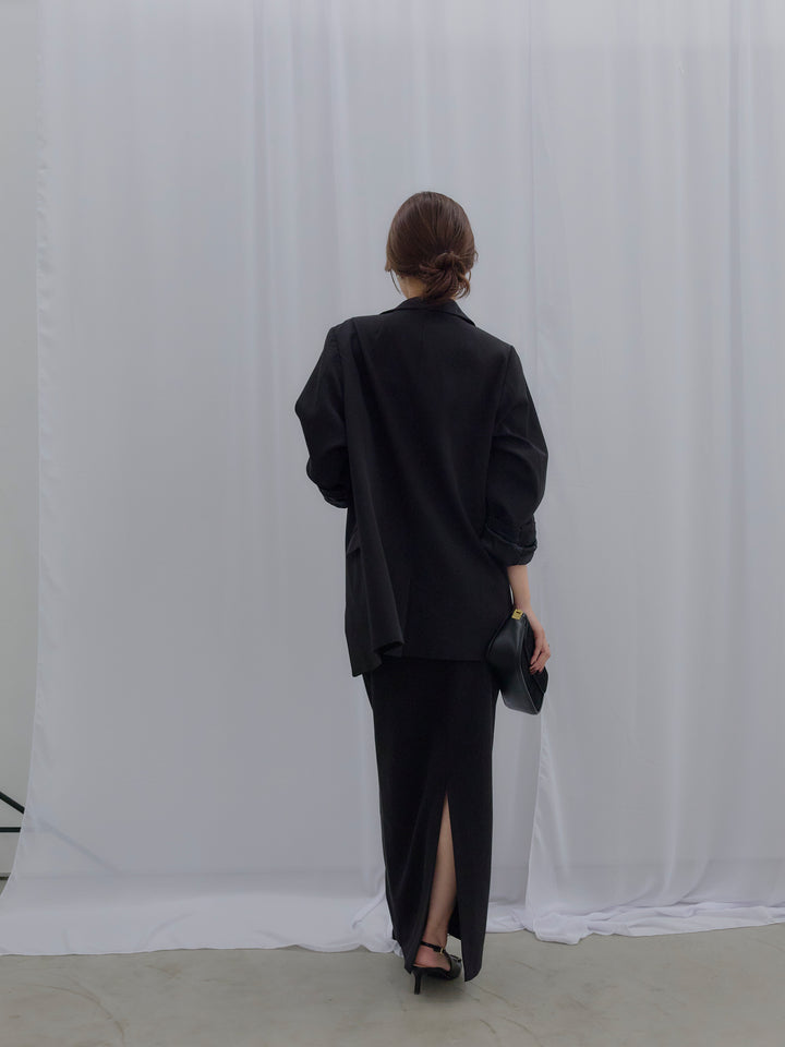 【SET】【Essential】Authentic jacket+【Essential】Authentic pencil skrt(2set)