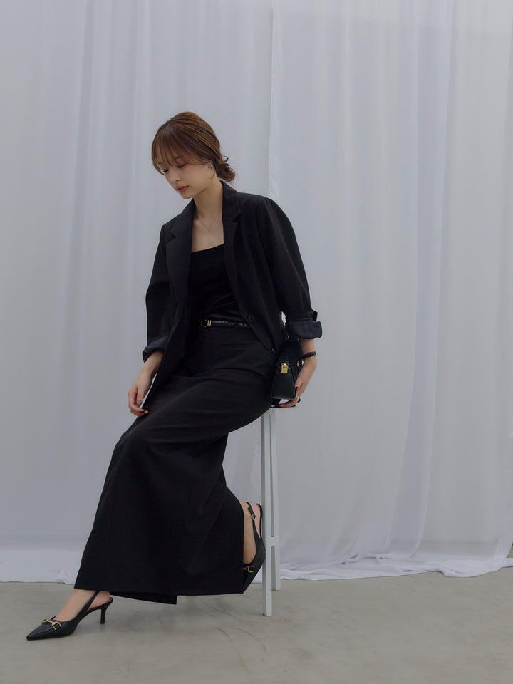 【SET】【Essential】Authentic jacket+【Essential】Authentic pencil skrt(2set)