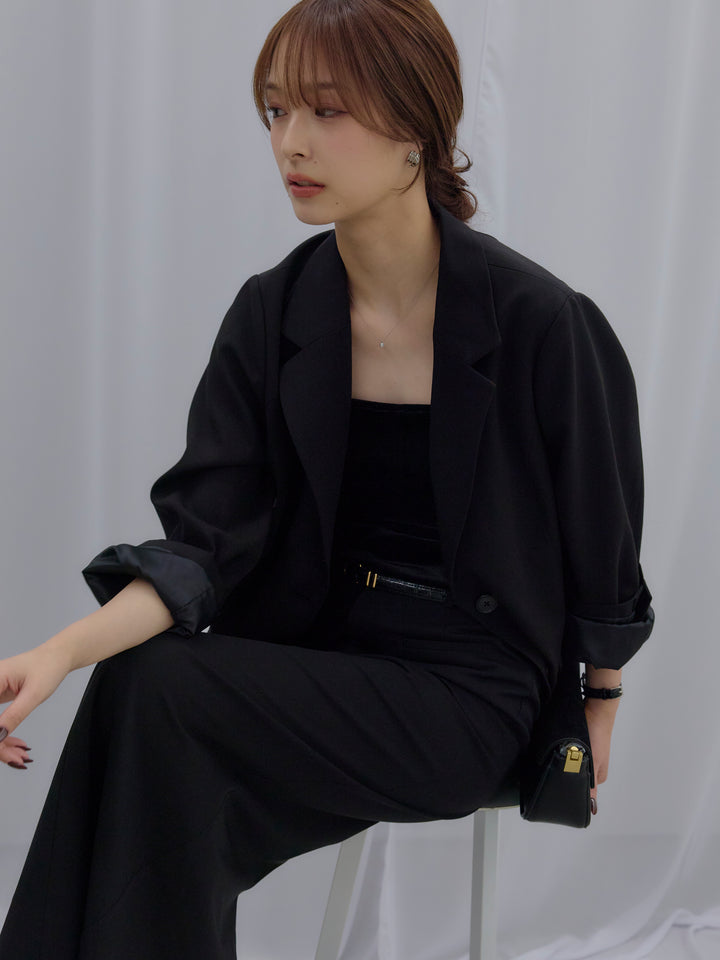 【SET】【Essential】Authentic jacket+【Essential】Authentic pencil skrt(2set)