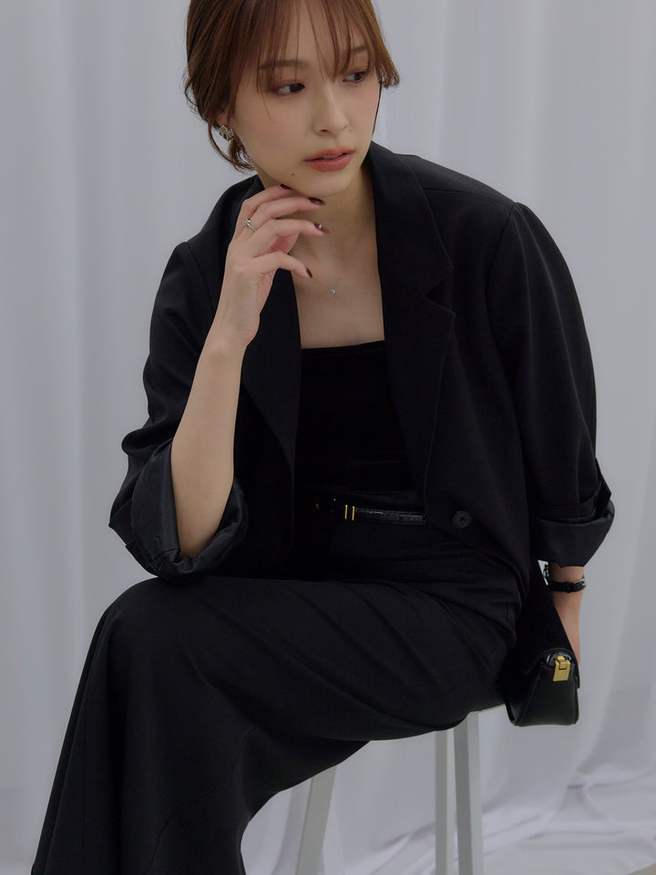 【SET】【Essential】Authentic jacket+【Essential】Authentic pencil skrt(2set)