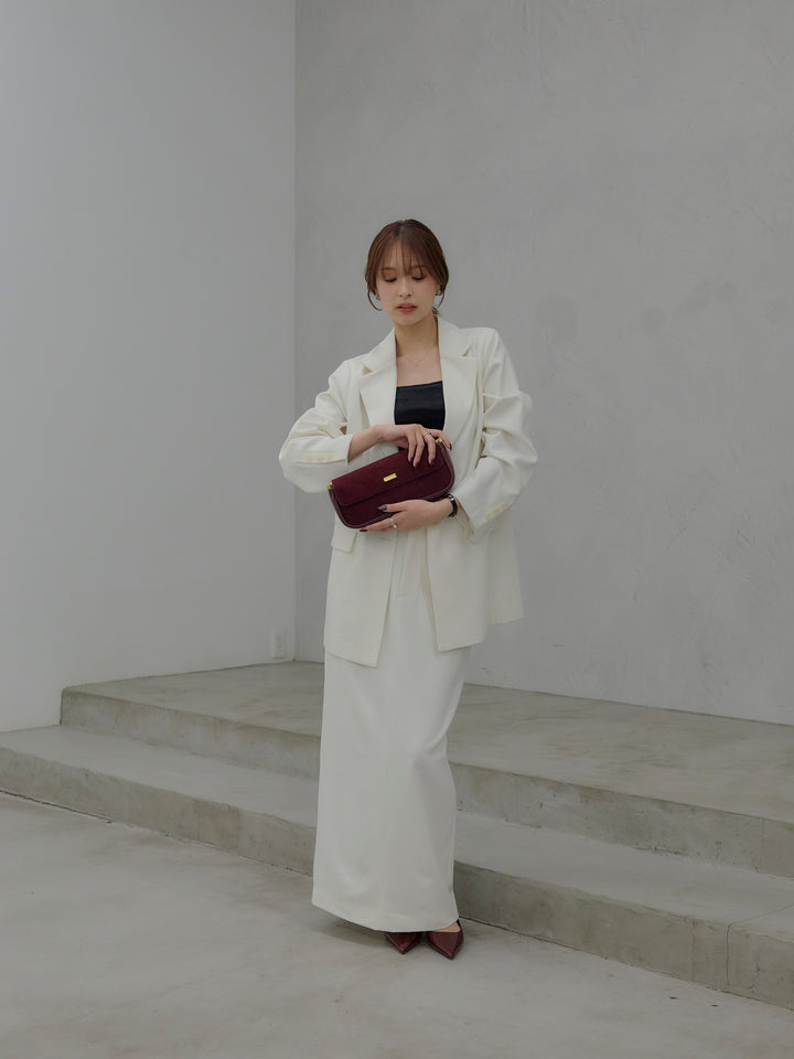 【SET】【Essential】Authentic jacket+【Essential】Authentic pencil skrt(2set)