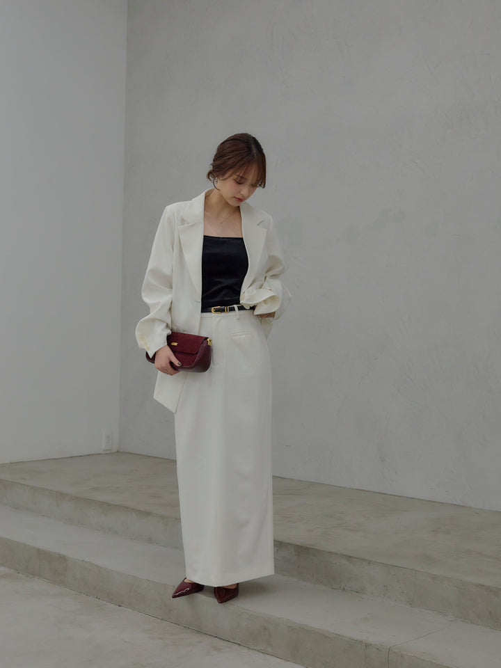 【SET】【Essential】Authentic jacket+【Essential】Authentic pencil skrt(2set)