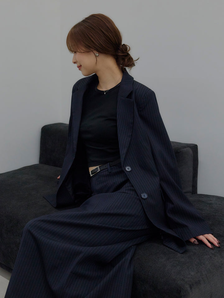 【SET】【Essential】Authentic jacket+【Essential】Authentic pencil skrt(2set)