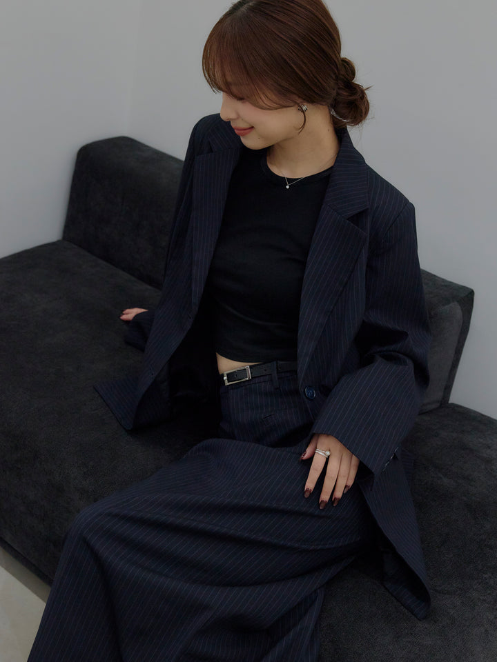 【SET】【Essential】Authentic jacket+【Essential】Authentic pencil skrt(2set)