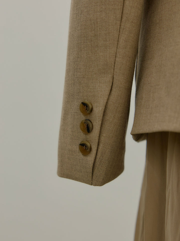 ジャケット&ベスト&プリーツスカート3 PIECES SET UP