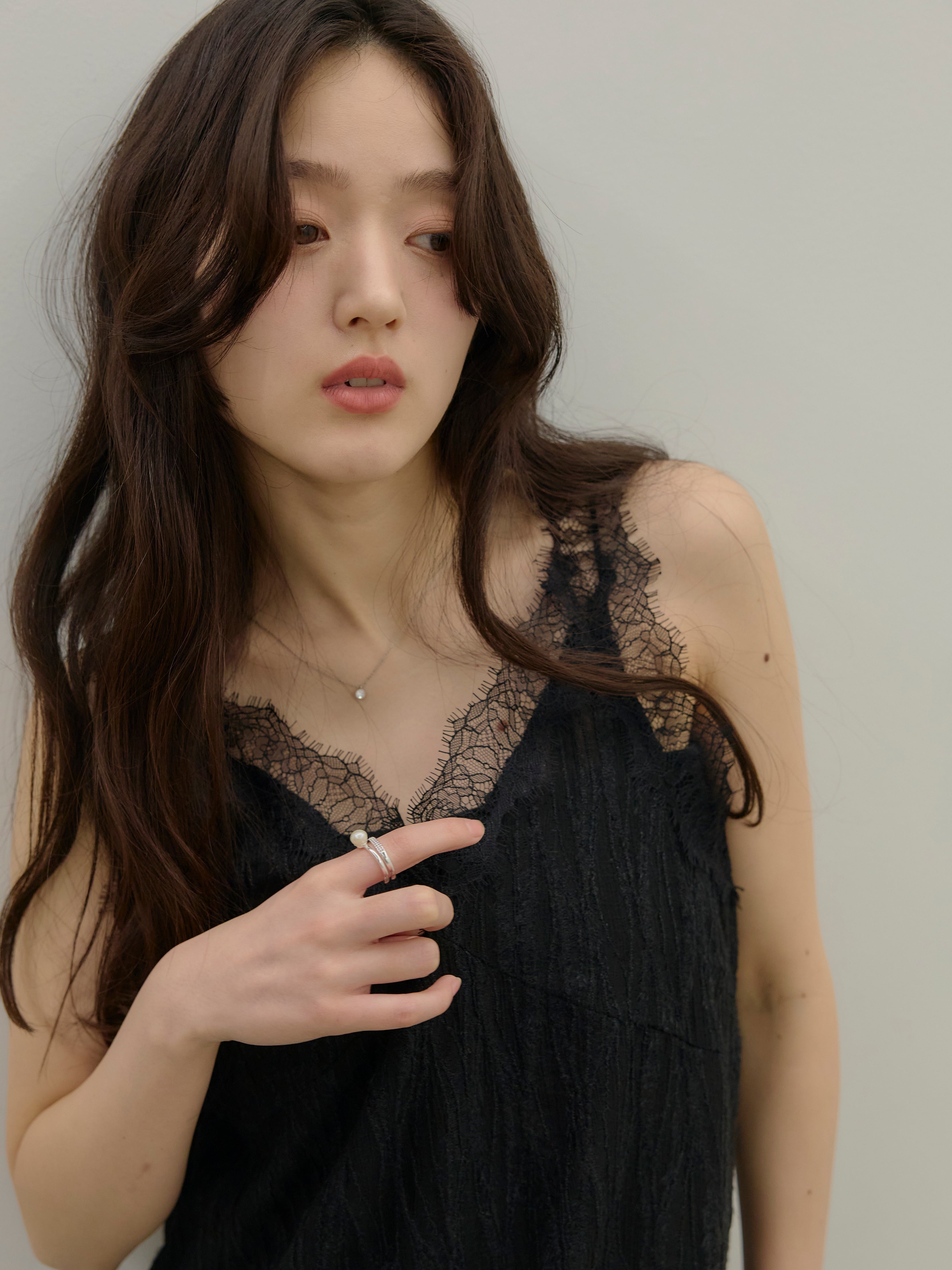 デザインレースチュニックミニドレス – nairo