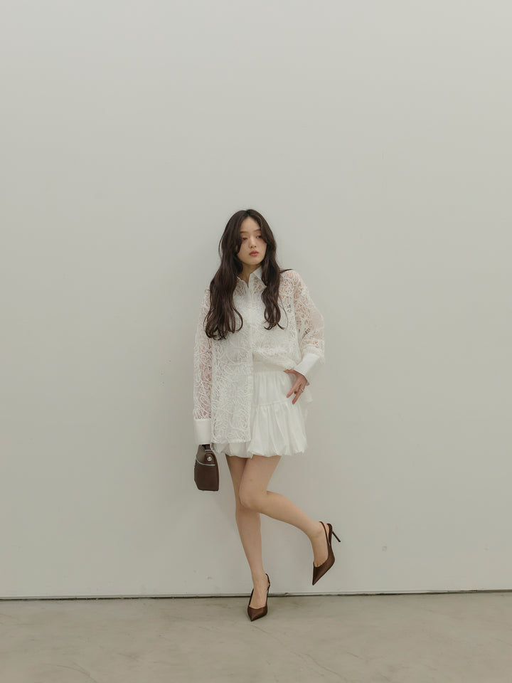 バルーンミニスカート(インパン付き)