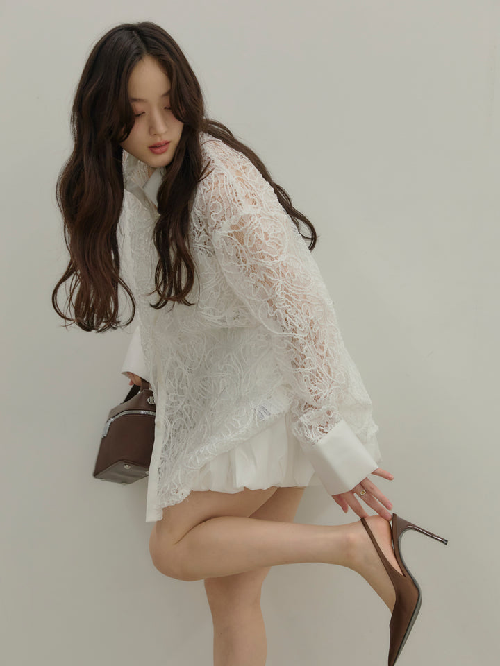 バルーンミニスカート(インパン付き)