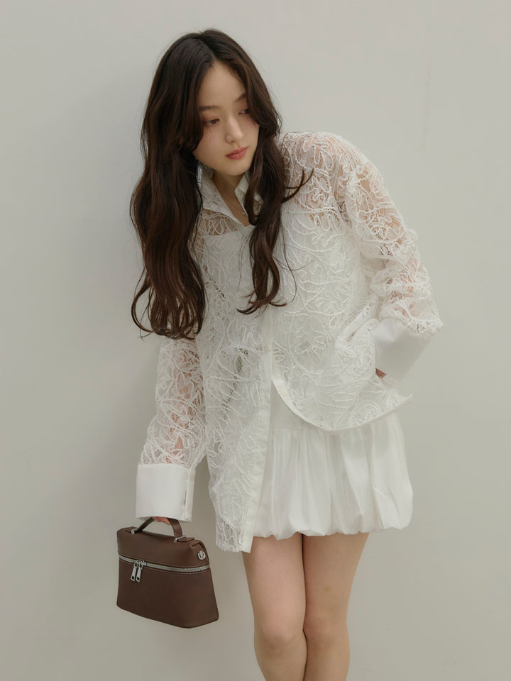 バルーンミニスカート(インパン付き)